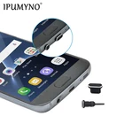 Комплект из 10 алюминиевых пылезащитных заглушек IPUMYNO, разъем Micro USB и штекеры для наушников, игла для Sim-карты для смартфонов Android, Samsung, HUAWEI