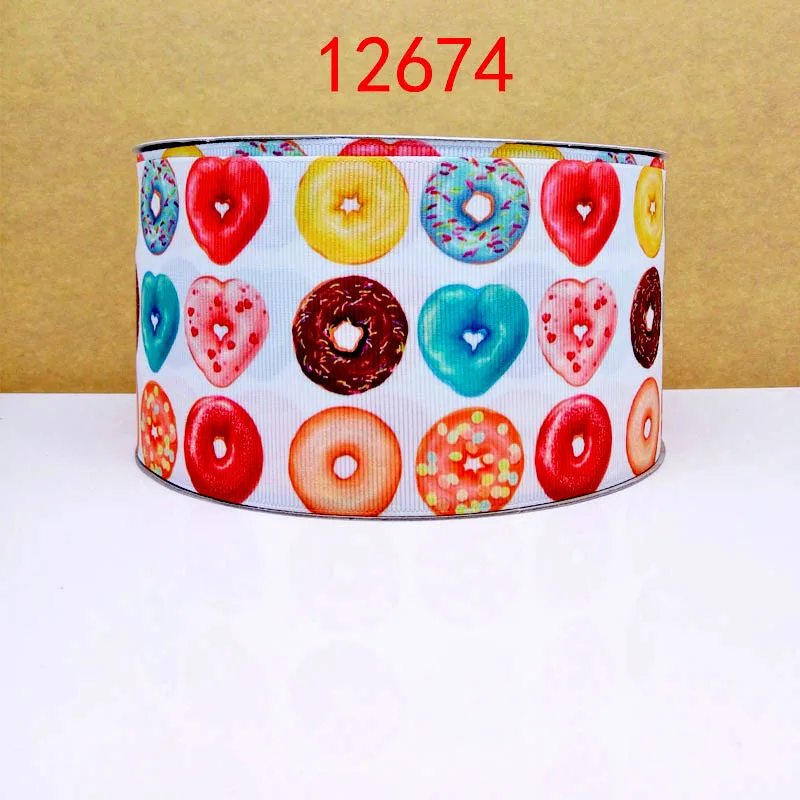 Free shipping 50 yard cartoon printed grosgrain ribbon 14554 | Дом и сад