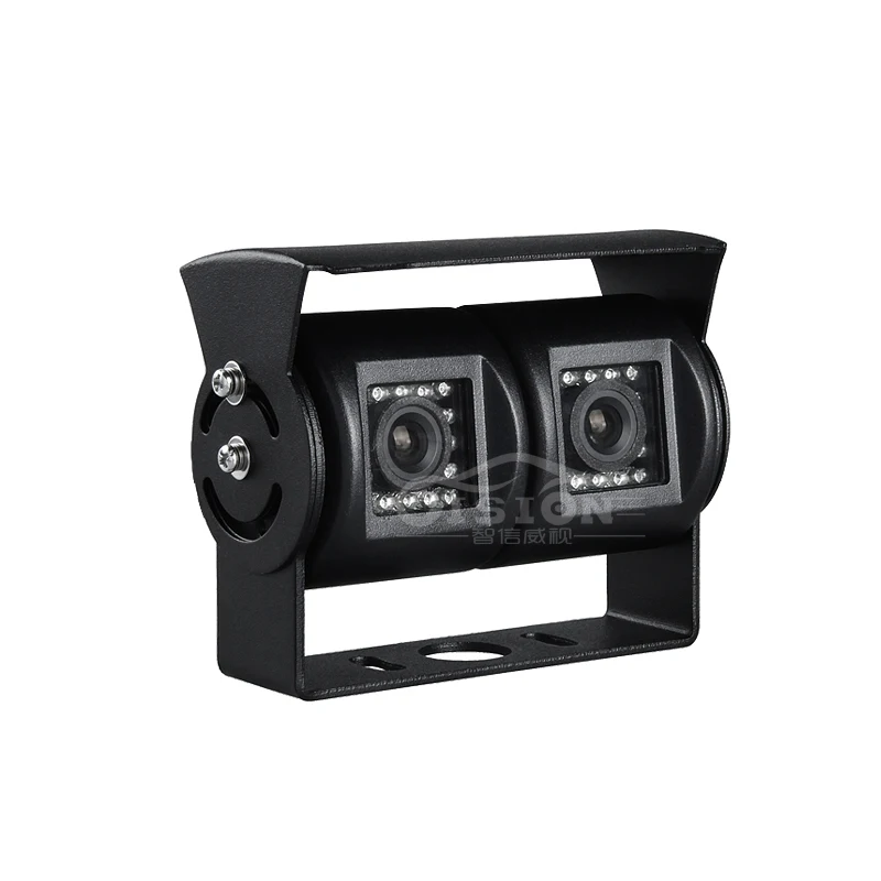 

3,6 мм двойной объектив AHD МП HD камера Бесплатная доставка Уличная металлическая Водонепроницаемая 4-контактная авиационная камера видеонаблюдения камера для транспортного средства