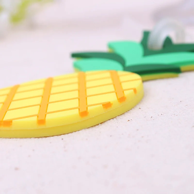 Бесплатная доставка 20 шт. ананас тропических фруктов Лето Чемодан чемодан тег