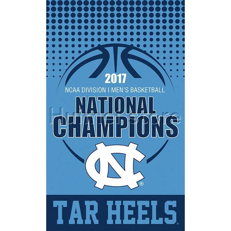 Северная Каролина Тар Хилс Флаг 3X5FT 90x150 см 100% Полиэстер цифровая печать ЧЕМПИОНОВ