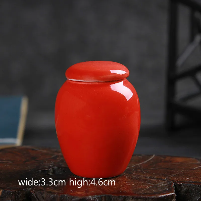 Китайские керамические чайные банки чайный набор кунг фу аксессуары чайная