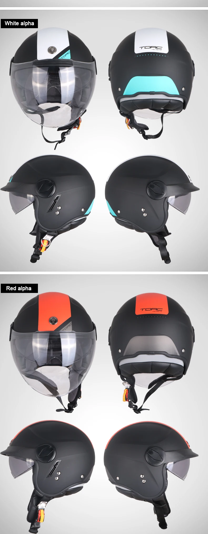 TORC T595 реактивный шлем moto rcycle открытый шлем Ретро персонализированный мото rbike двойной козырек шлем capacete moto шлем DOT