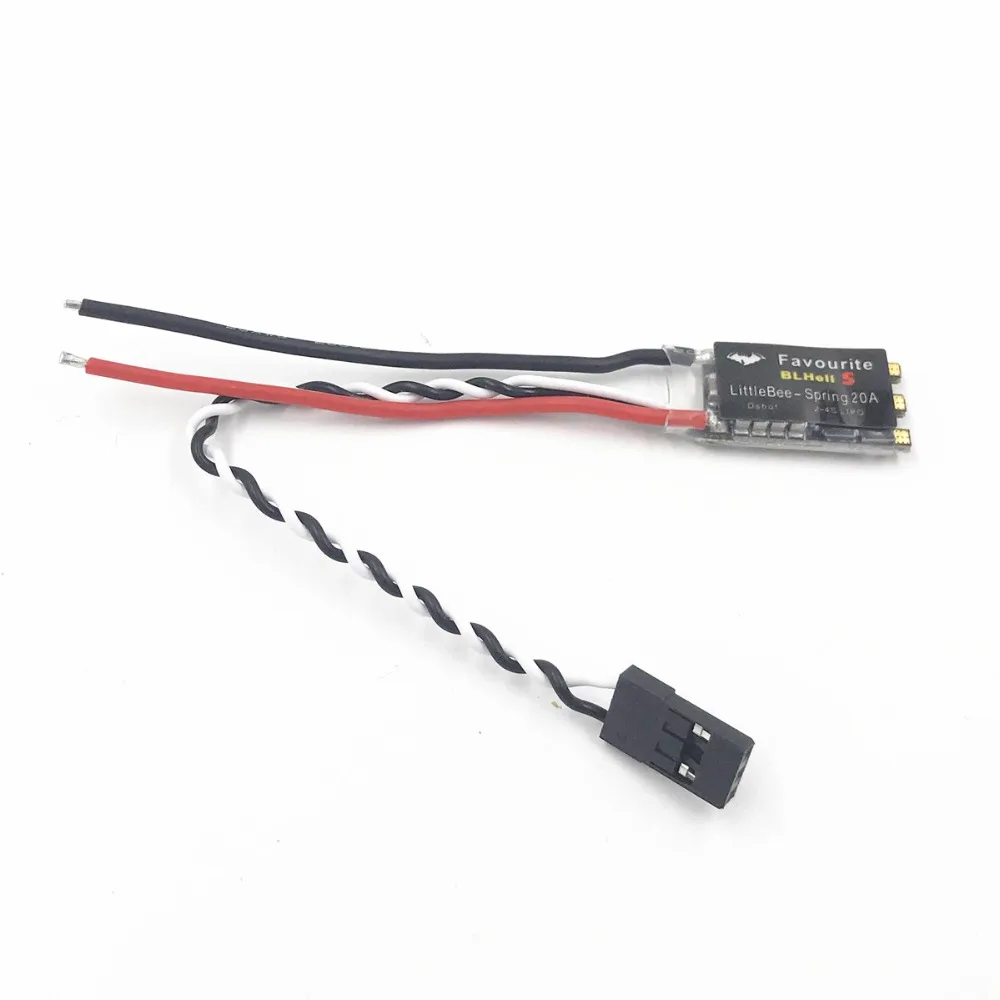FVT LittleBee Little Bee BLHeli _ S Spring 20A ESC контроллер скорости 2 4S поддержка Dshot для FPV Raing Drone