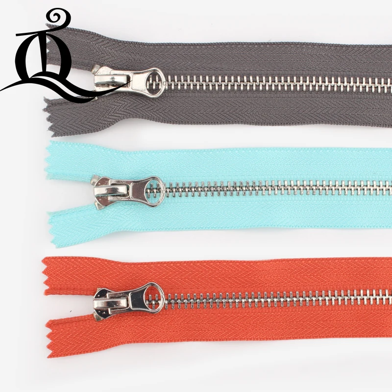 Металлические молнии с жемчужным слайдером 1 шт. 15 см-45 см разные цвета #5 для шитья