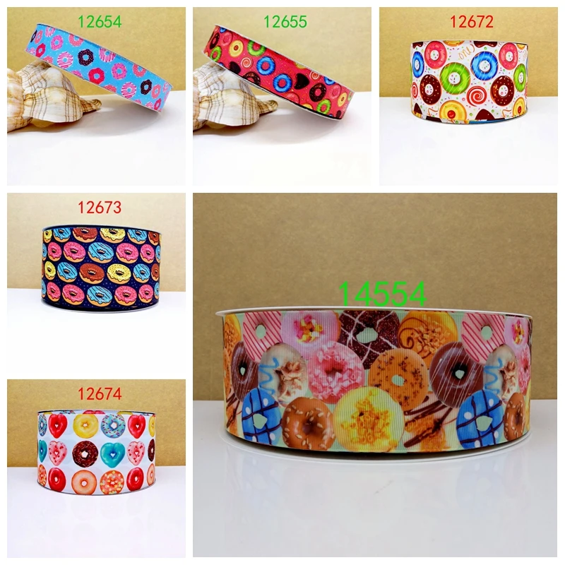 Free shipping 50 yard cartoon printed grosgrain ribbon 14554 | Дом и сад