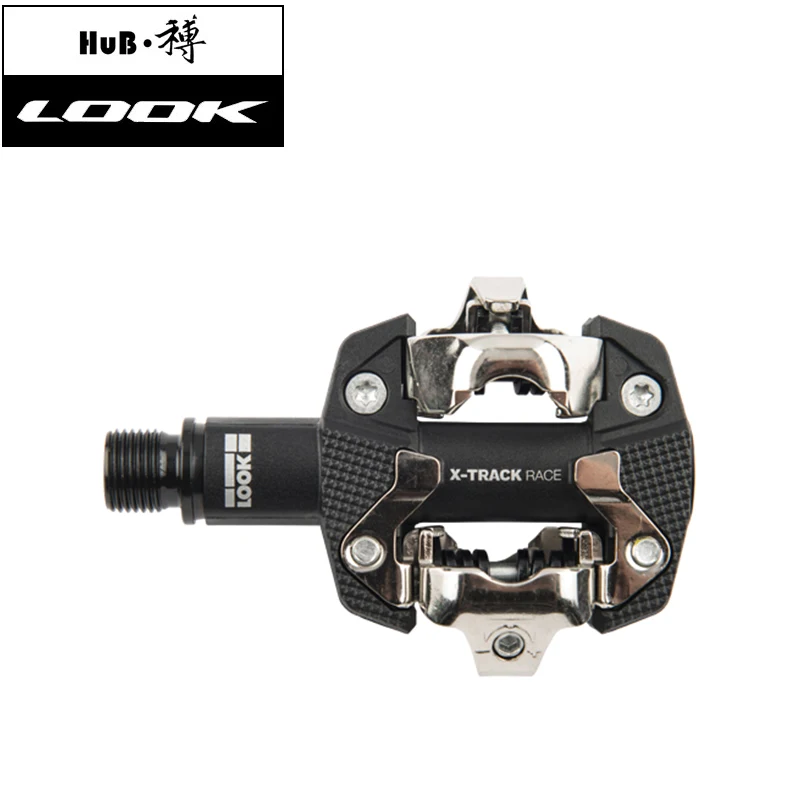 Посмотрите X-TRACK серии педали mtb с шипами велосипедная педаль самоблокирующаяся педаль MTB совместима с Shimano система spd