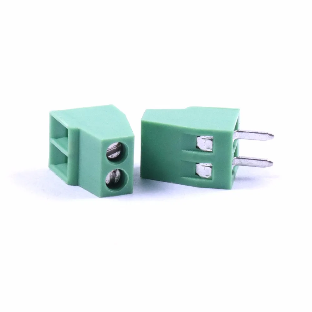 Оптовая продажа 60 шт 2 полюса/2Pin и 3 полюса/3Pin 54 мм PCB Универсальный винтовой