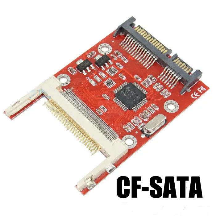 Бесплатная доставка 2 шт. высокое качество CF на Sata адаптер карта HDD жесткий диск