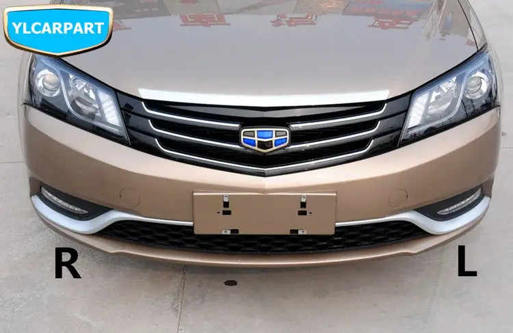 Для Geely new Emgrand 7, EC7, EC715, EC718, Emgrand7, E7, EC7-EV, EV, яркий передний бампер автомобиля