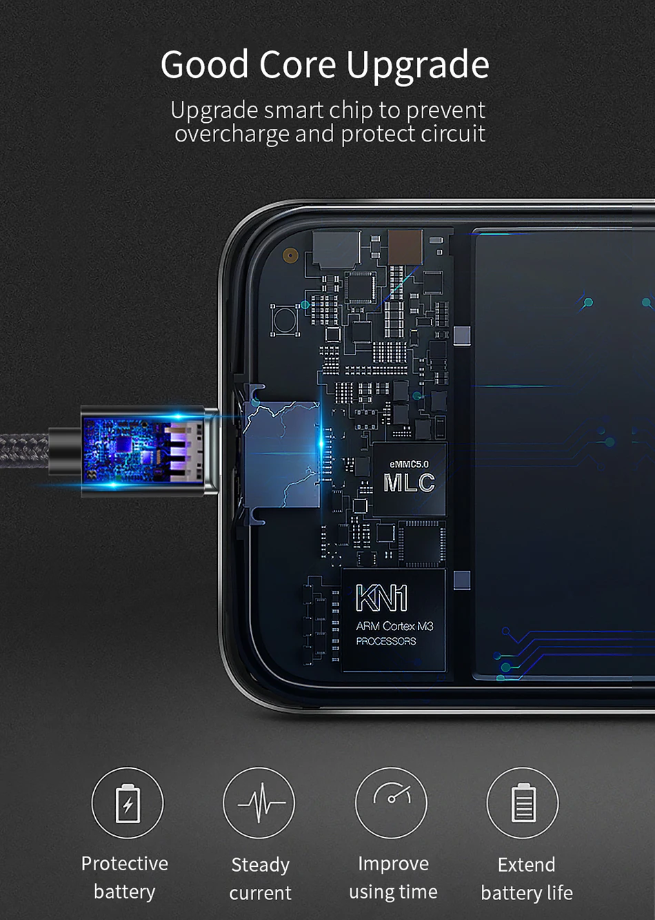Магнитный кабель Essager для iPhone X, Xr, Xs, Макс. Магнитный usb-кабель для зарядки iPhone 8, 7, 6, 6s, 5, 5S, 4, кабель для зарядного устройства