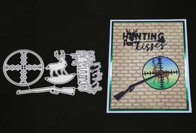 12x6.2cm YINISE 1645 конфеты посылка металлический трафарет для трафареты для скрапбукинга DIY открытки в альбом украшения тиснение Складная матрица сократить отрубов - Цвет: 12x6.2cm