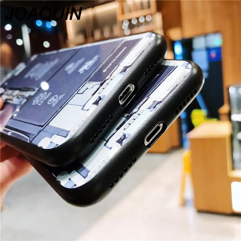 Новая модная 3D стильная задняя крышка для телефона чехол iPhone 6 6s 7 8 plus X XR XS MAX