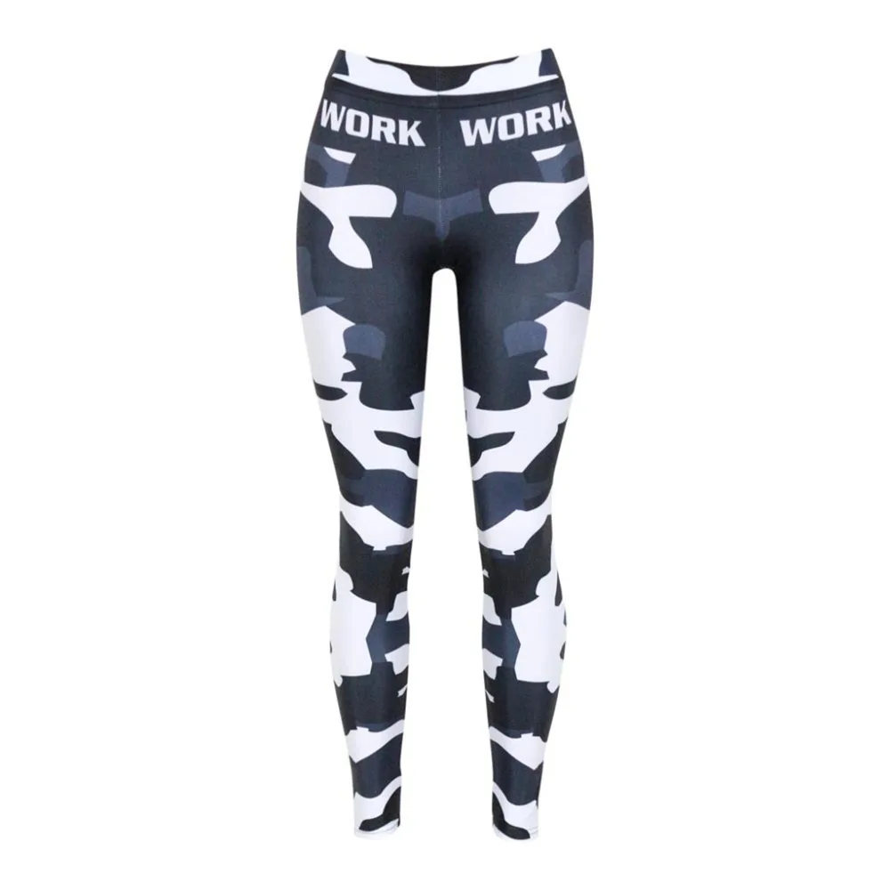 

Dreamskull Camouflage Leggings Pencil Pants Stretch Women Girls High Waist Skinny Slim 3D Print Workout Fitness Club Pants