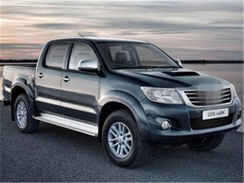 Автомобильный мигающий 1 Набор для Toyota Hilux Vigo 2012 2013 2014 2015 светодиодный дневный