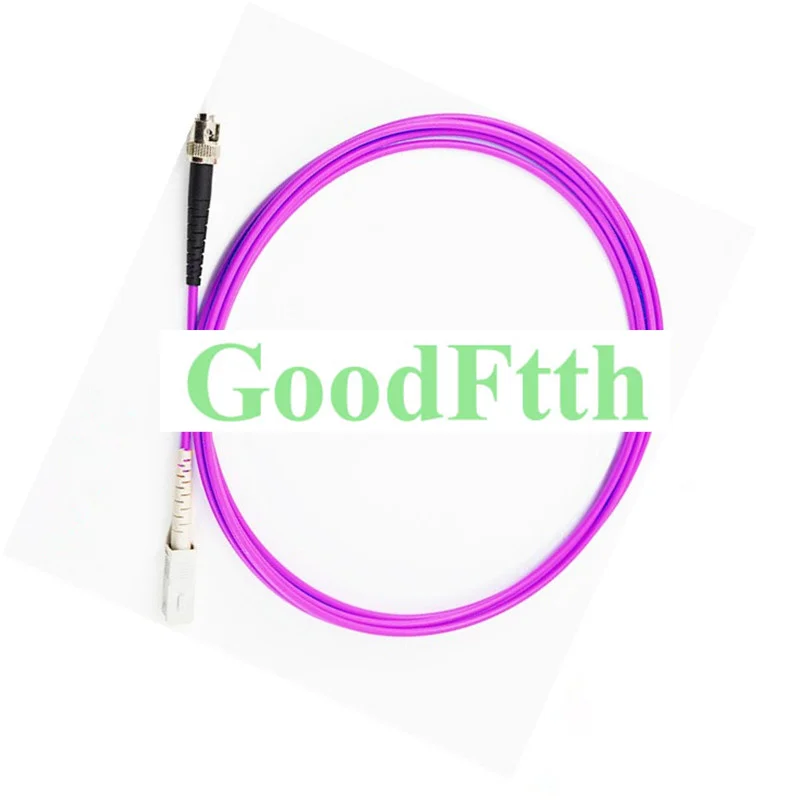 Fiber Patch Cords Jumpers SC-ST ST-SC OM4 Simplex GoodFtth 1-15m