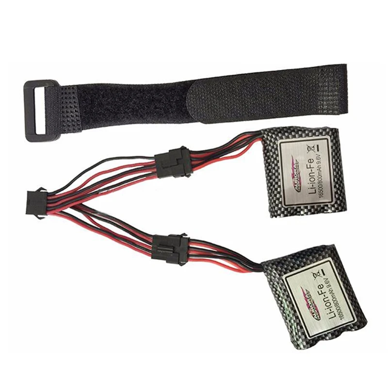 

Upgrade 9115 9116 S911 S912 9.6V 1600mah (2*800mah )RC Car spare parts Double battery cable new Battery 9.6V 800mah Battery