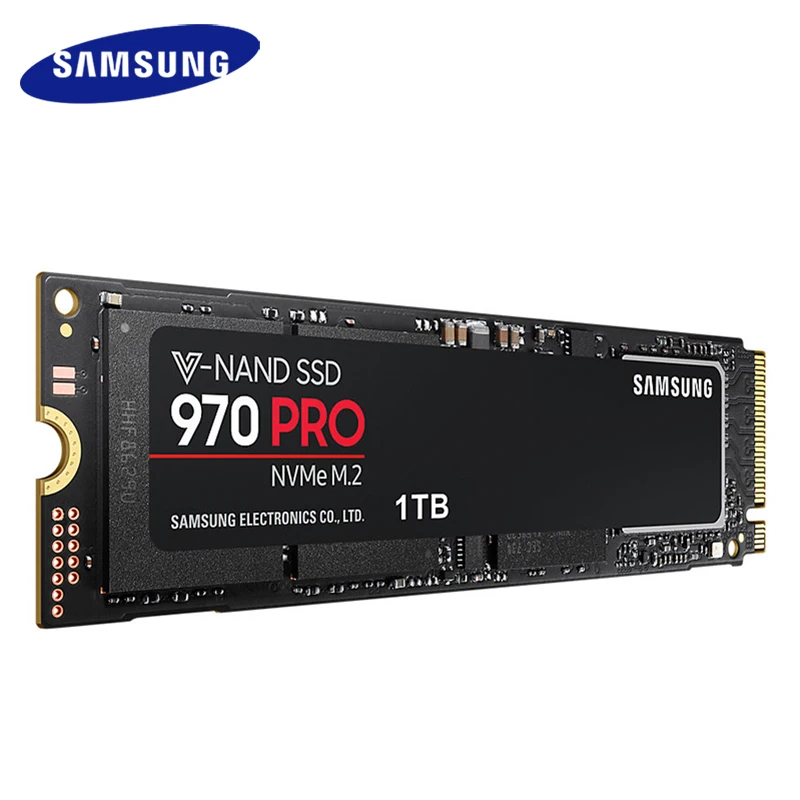 Samsung SSD 512GB 1 ТБ 970 RPO NVMe M.2 3500 M/2300 M Внутренний твердотельный жесткий диск PCIe 3 0x4
