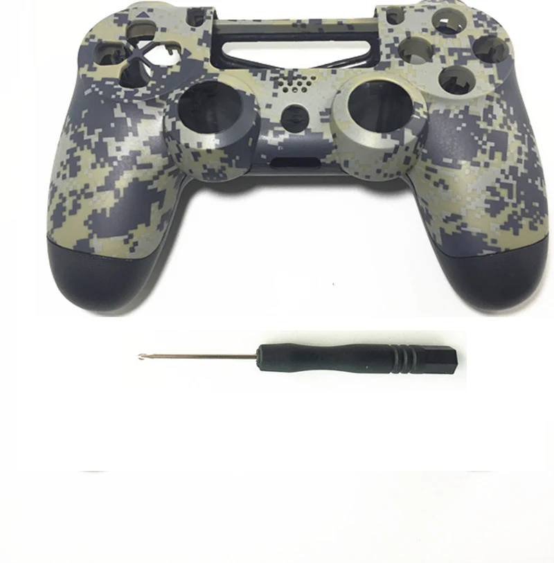 Black Camo Пользовательские камуфляжные Чехлы для PS4, сменные камуфляжные чехлы для sony Playstation 4 Gamepad Gen 1th V1 - Цвет: Black Camo