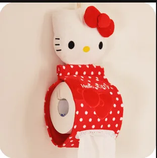 Лидер продаж Kawaii кошка лицо Дом & ванная салфетка чехол коробка контейнер для