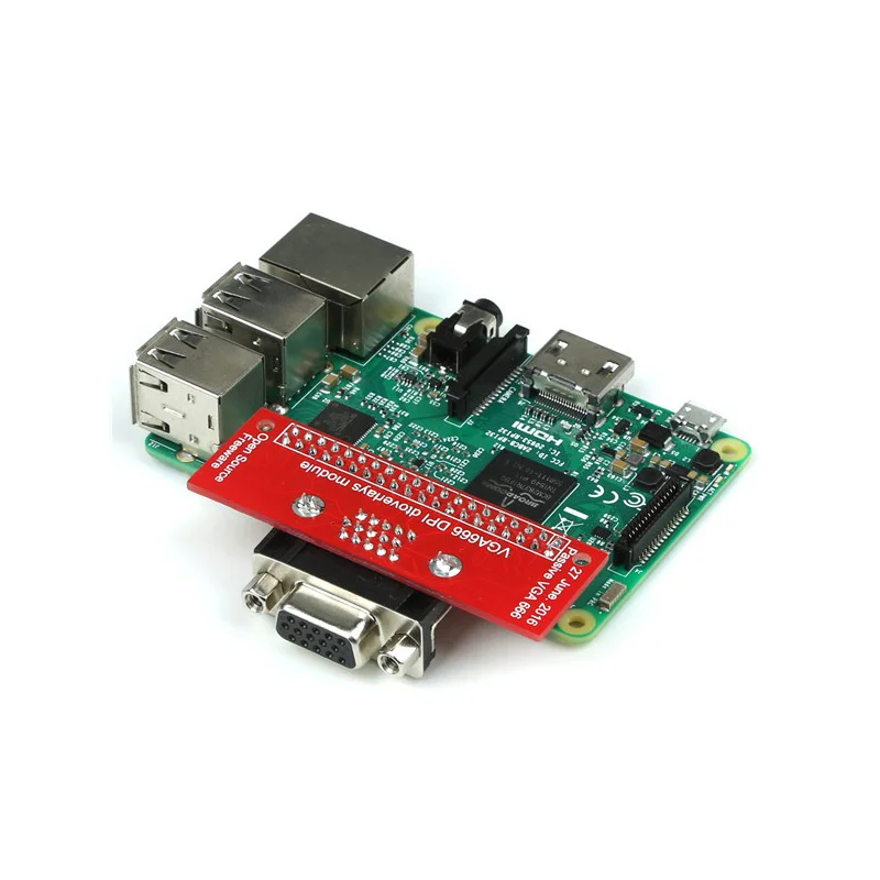 Плата адаптера для фотографий 52Pi VGA 666/Pi 2 B|board pi|board raspberryraspberry pi 3 |