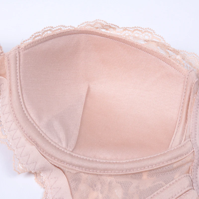 

high-end silk lace bra super thin size sexy underwear LVFAN TGB-038