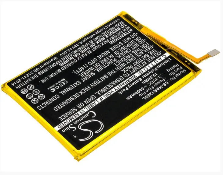 Аккумулятор Cameron Sino 5000 мАч для мобильного телефона Screen Power Five Pro аккумулятор