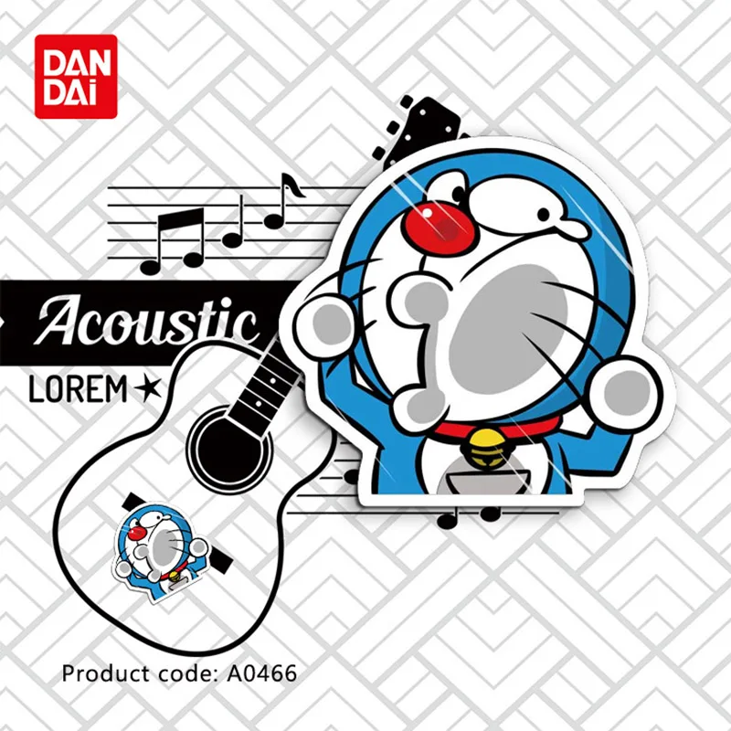 Japanese anime cat strap pants tide brand monkey waterproof stickers laptop mobile phone guitar skateboard A0403 sticker hz 30 | Игрушки и
