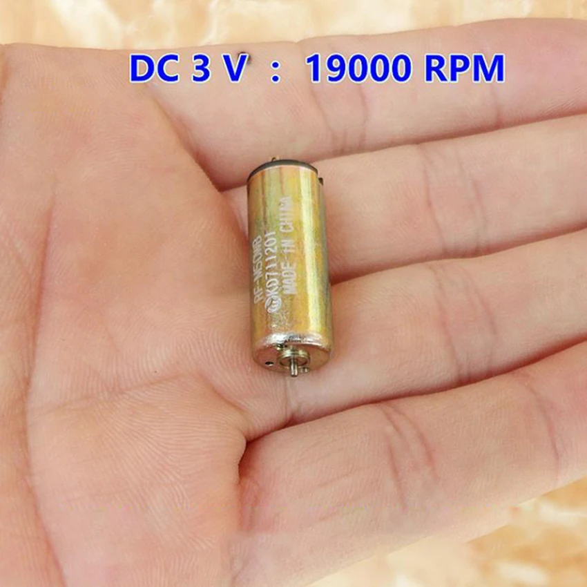 1 шт. M50 модель микро мотор редуктор постоянного тока 3V 19000 об/мин с коротким валом