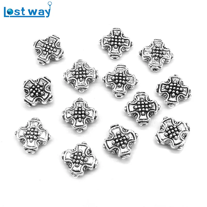 Wholesale price Silver Gold Brass Zinc Alloy Chinese Knot Spacer Beads High Quality Diy Jewelry Findings Accessories | Украшения и