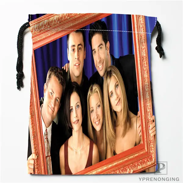 Drawstring Bags Пользовательские друзья Сумки на шнурке Печать Путешествия хранения мини сумка Плавание Туризм игрушка мешок размер 18x22 см#180412-11-77 - Цвет: Drawstring Bags