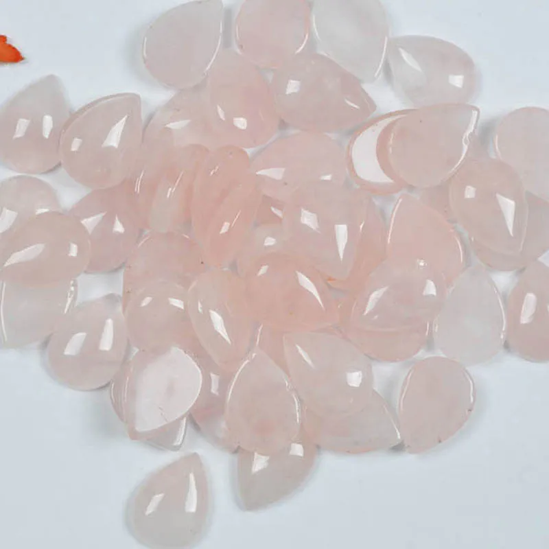

18x13MM Rose Crystal Bead Teardrop CAB Jewelry For Woman Gift Making (10 pcs/lot) H112