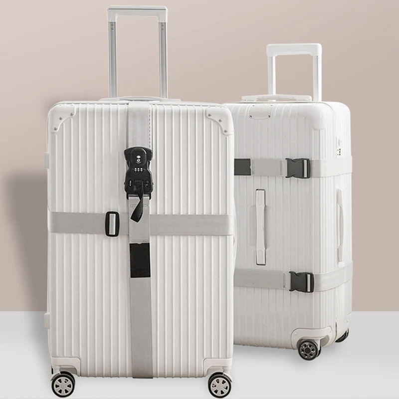 Замок для чемодана перекрестный ремень упаковки Тяговая коробка путешествий