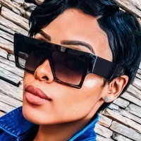 new 2019 classic oversize square sunglasses men women luxury fashion unisex designer eyewear