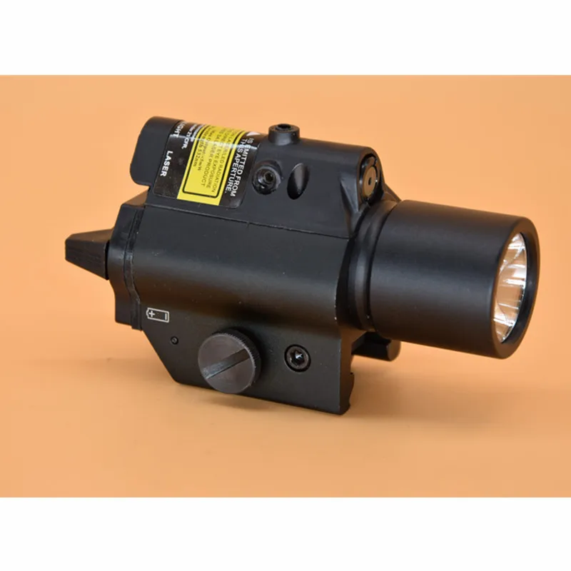 Компактный зеленый лазерный прицел с тактическим светодиодным фонариком для
