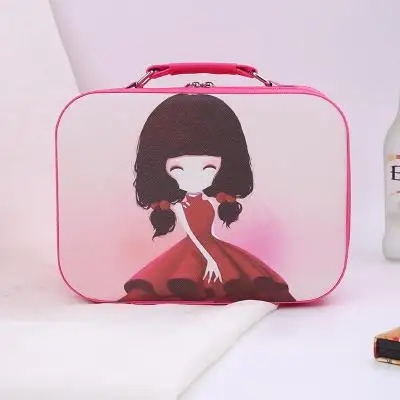 Rose red girl L Ruputin для йоги, спортивная сумка для йоги, многофункциональная сумочка-косметичка Для женщин туалетные принадлежности органайзер для макияжа, сумка, Водонепроницаемый Женский хранения Make Up Чехол - Цвет: Rose red girl L