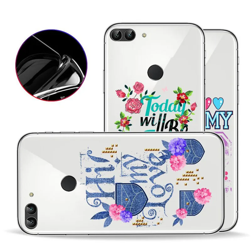 Подходит для Huawei Nova2 мобильный телефон чехол прозрачная задняя крышка с защитой