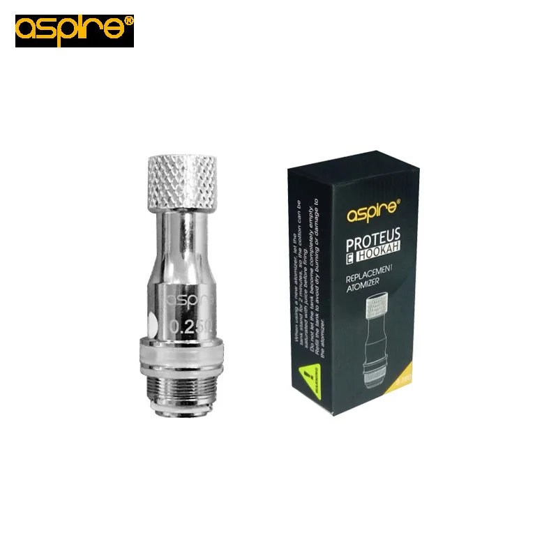 1 шт. до 10 Aspire оригинальный Койл для Proteus 0.25ohm головки распылителя катушка E набор
