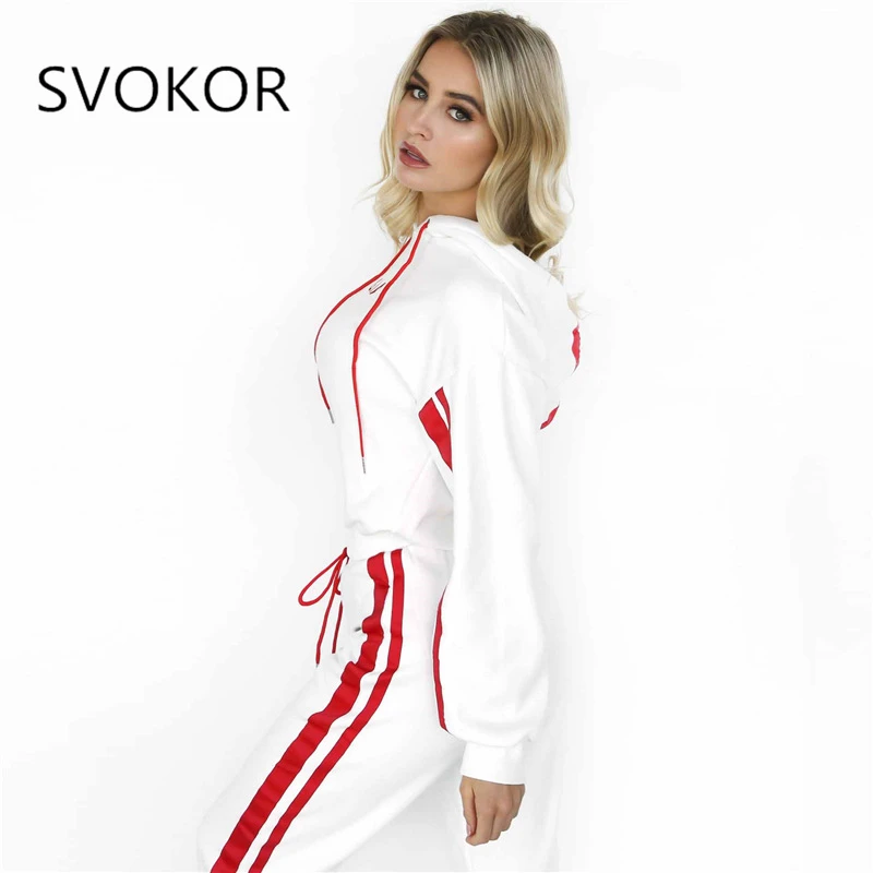 Женский комплект для фитнеса SVOKOR Осенний Свободный Повседневный модный
