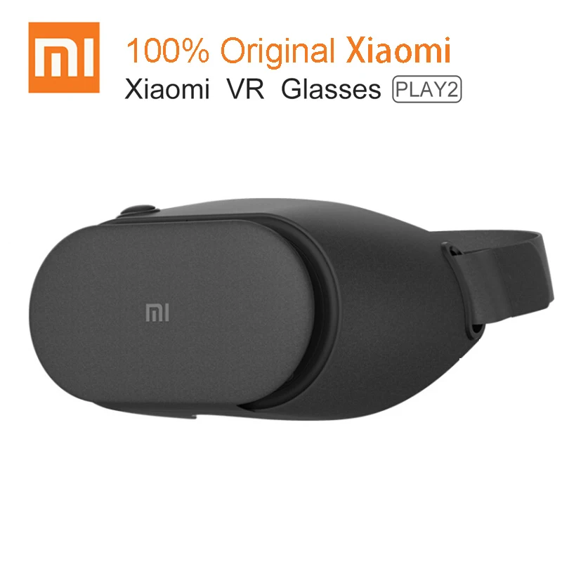 Оригинальные 3D очки виртуальной реальности Xiaomi VR Play 2 гарнитура Mi с игровым