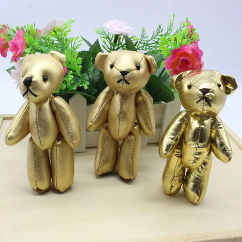 5 шт./Лот миниатюрный плюшевый медведь мягкие игрушки 11 см маленький пушистая