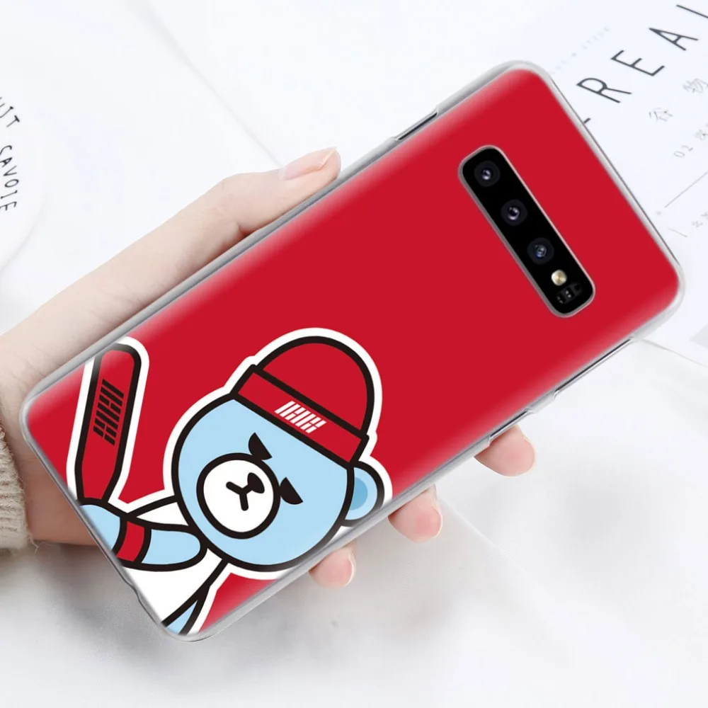Ikon KPOP мальчик группа телефонные чехлы для samsung Galaxy S10e S10 плюс S8 S9 плюс S6 S7 край A40 A50 A70 M20 чехол Coque