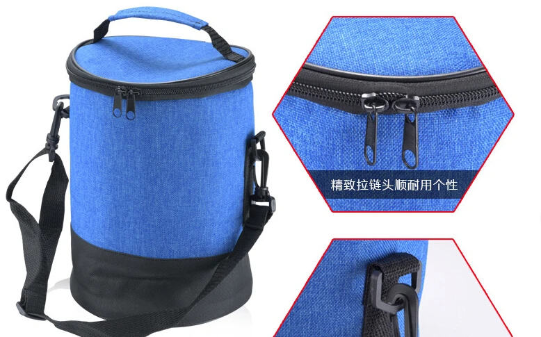 2017 модная изоляционная сумка из ткани Оксфорд большая толстая для ланча | Багаж и