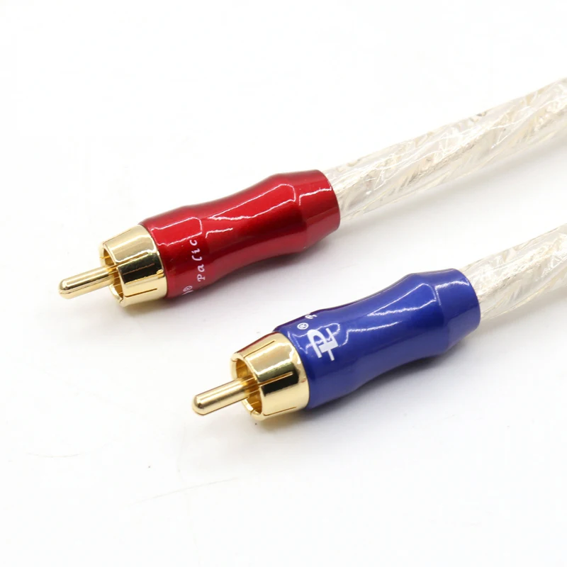 Посеребренный аудиокабель для соединения LiTon G8 5N с разъемом Pailiccs RCA|audio interconnect