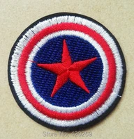 hot sale captain sheild america retro iron on patches sew on patchappliques made of cloth100 guaranteed quality