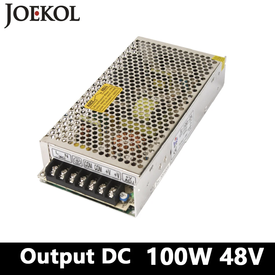 switching power supply 100W 48v 2A Single Output ac-dc converter for Led Strip AC110V/220V transformer to DC 48V led driver |