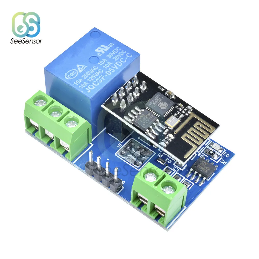 ESP8266 5 В релейный модуль Wi-Fi вещи умный дом дистанционное управление переключатель телефон приложение ESP-01 ESP01 управление Лер Беспроводной Wi-Fi модуль