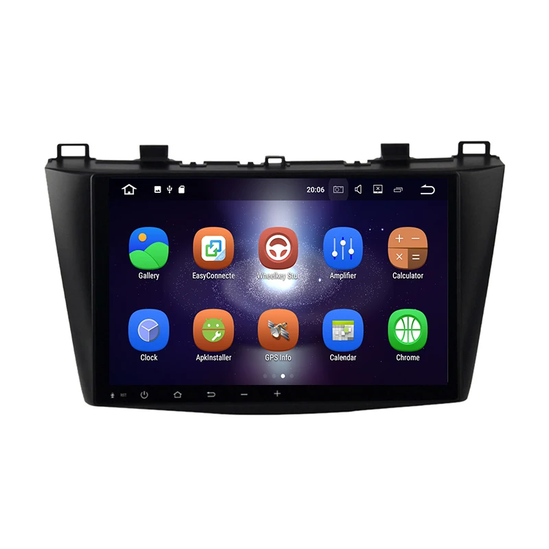 Aoluoya 9 &quotIPS 2 Гб RAM Android 7 1 Автомобильный DVD плеер для Mazda 3 2010 2011 2012 2013 радио GPS