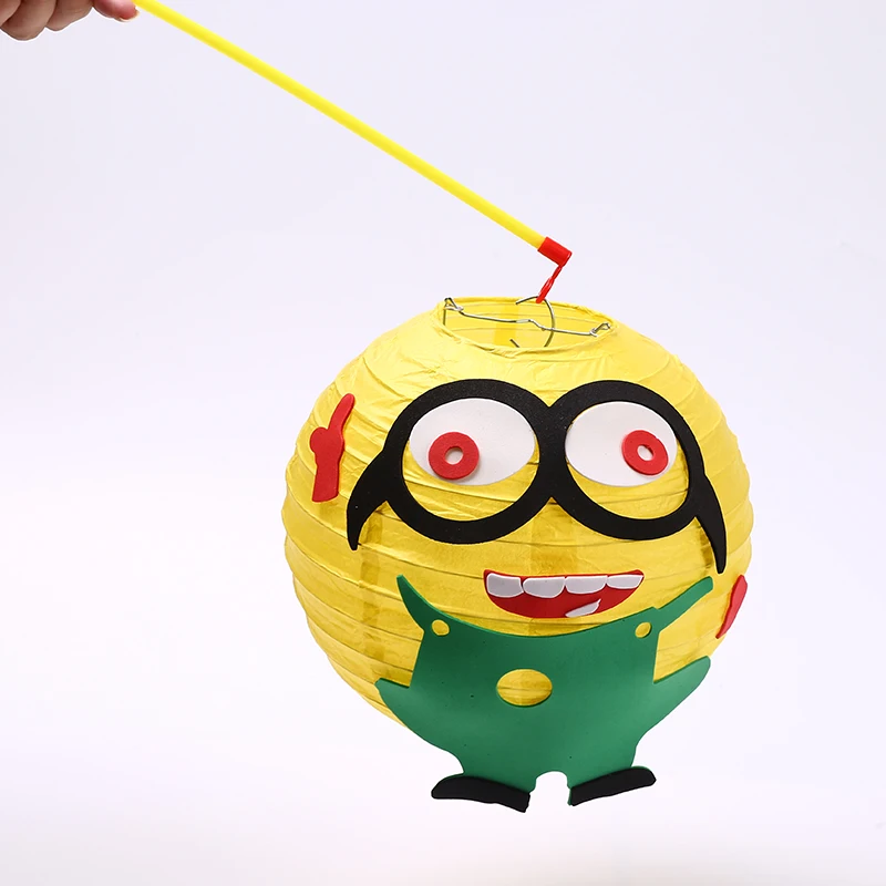 DIY фонарь мультяшный животный Фонарь ручной работы Материал набор ручная лампа