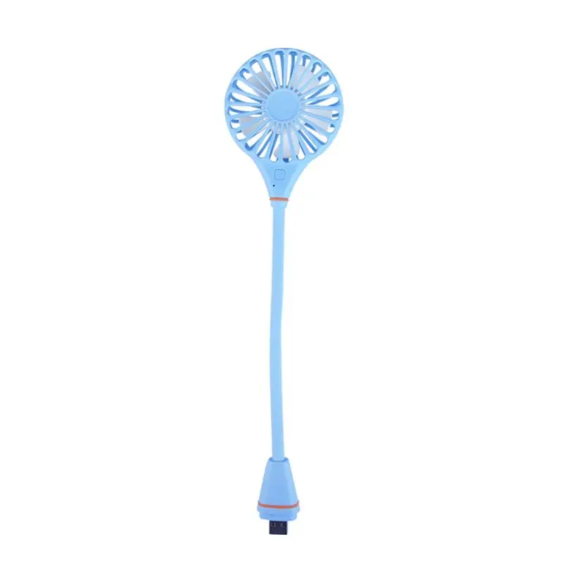 Синий Energy Saving 3 speeds Flexible USB Cooling Fan With Switch For Notebook Laptop Computer Powerbank USB Charger - Цвет: Синий